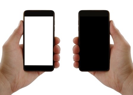 Trade-in device assessment photo